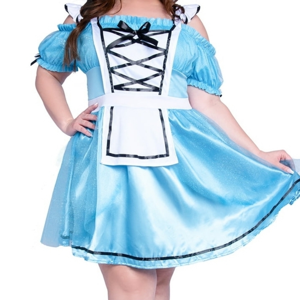 Wonderland Women's Alice Women's Halloween Costume for Adult 2X